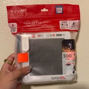 LuminAID PackLite Titan 2-in-1 Phone Charger